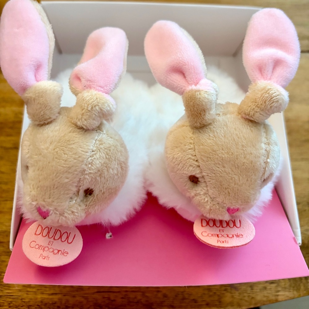 Doudou et Compagnie Bunny Slippers